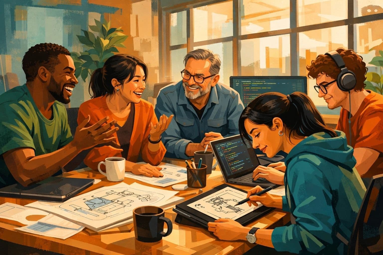 Team collaboration and people leadership